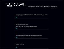 Tablet Screenshot of alex-silva.com